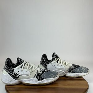 Mens Adidas Harden‎ Vol 4 Black Athletic Mid Basketball Sneakers Shoes Size 11.5